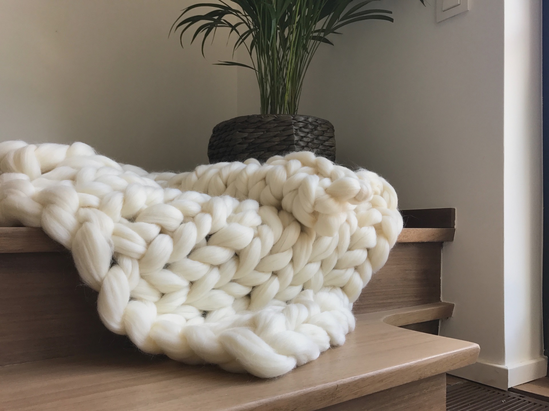 queen size throw blanket merino wool