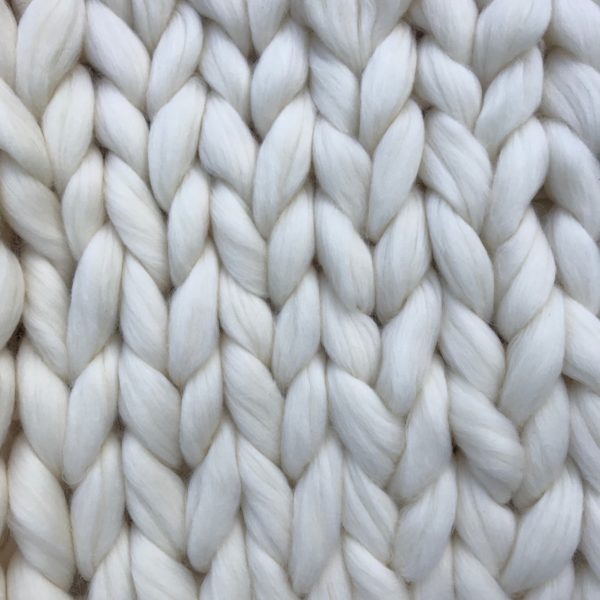 Super chunky merino xxl wool white